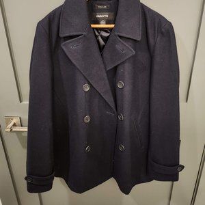 Men's Clairborne Navy Peacoat